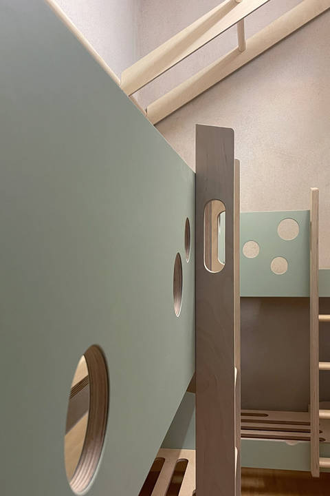 Bettenhaus für Kinder