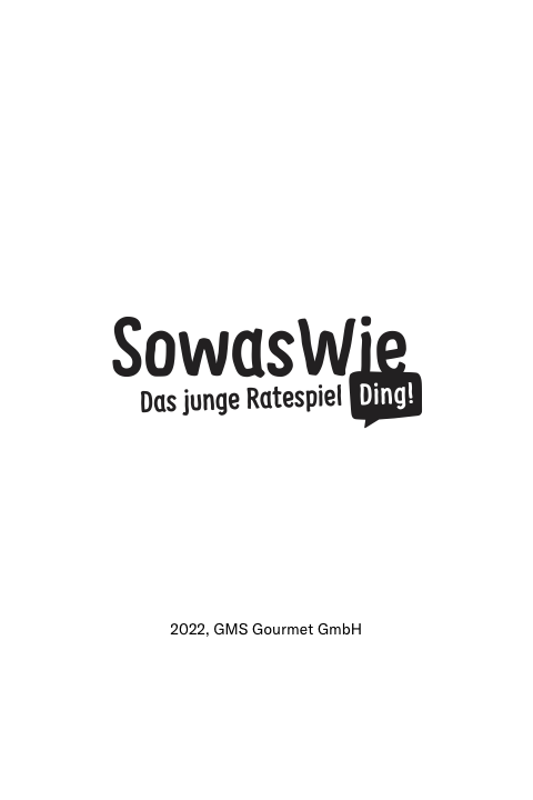 GMS Gourmet, Signet für eine Ratespiel, 2022
